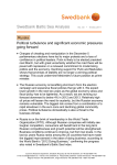 Swedbank Baltic Sea Analysis