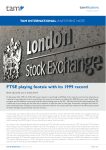 FTSE playing footsie with its 1999 record