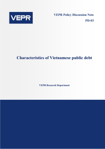 Characteristics of Vietnamese public debt