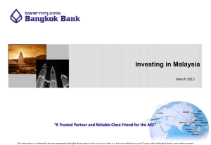 Investing in Malaysia