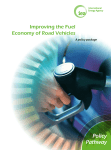 Policy Pathway Improving the Fuel Economy of Road Vehicles