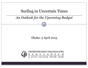 Surfing in Uncertain Times: An Outlook for the Upcoming