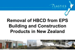 Removal of HBCD from EPS Building and Construction Products in