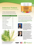 Ambrotose® Products—