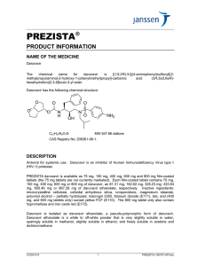 PREZISTA® - Janssen