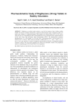 Pharmacokinetics Study of Pioglitazone (30 mg) Tablets in Healthy