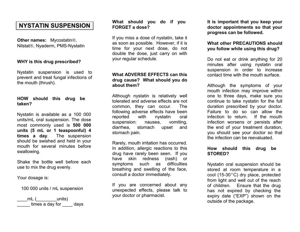 Nystatin Suspension