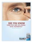 DID YOU KNOW - BAUSCH + LOMB Ocuvite® Eye Vitamin