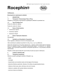 Ceftriaxone