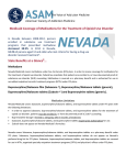 NEVADA Medicaid Coverage of Medications for the Treatment of