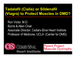 Tadalafil (Cialis) or Sildenafil (Viagra) to Protect Muscles in DMD?