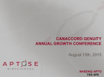 Canaccord Genuity Annual Growth Conference
