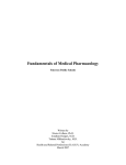 Fundamentals of Medical Pharmacology