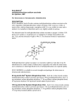 1 Solu-Medrol® methylprednisolone sodium