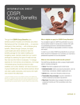 CDSPI Group Benefits