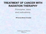 treatment of cancer with radiation theraphy