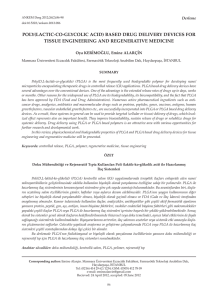 poly(lactic-co-glycolic acid) based drug delivery devices