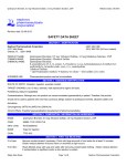safety data sheet - Nephron Pharmaceuticals Corporation