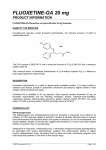 FLUOXETINE-GA 20 mg - Actavis think smart medicine