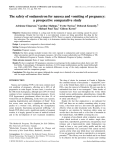 a prospective comparative study - Hyperemesis Education Research