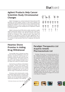 Heantos Shows Promise in Aiding Drug Withdrawal • Agilent