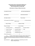Recods Release Form