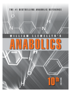 William Llewellyn`s ANABOLICS