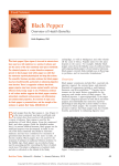 Black Pepper - McCormick Science Institute