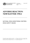 adverse reaction newsletter 1998:4
