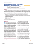 Simulated Biological Fluids with Possible Application in Dissolution