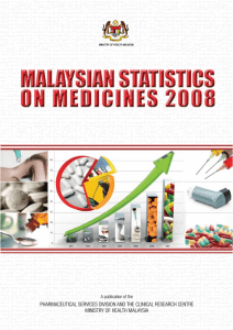 Malaysian Statistics on Medicines 2008