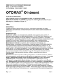 Otomax Label - MSD Animal Health New Zealand
