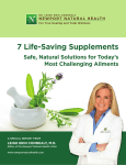7 Life-Saving Supplements