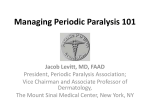 Managing PP 101 - the Periodic Paralysis Association
