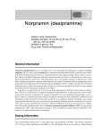 Norpramin (desipramine)