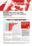 Moxifloxacin 0.5 % eye drop solution - Gobierno