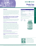 Chaste Tree Product Detail Sheet