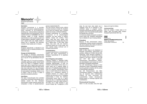 Memorin - Beximco Pharmaceuticals Ltd.