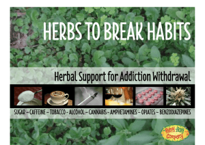 Herbs to Break Habits
