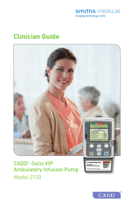 CADD Solis VIP Clinician Guide
