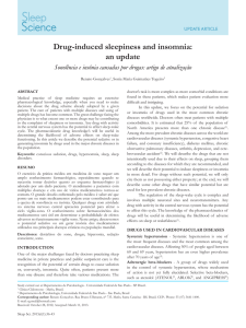 Drug-induced sleepiness and insomnia: an update