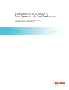 Electrochemistry as an Adjunct to Mass Spectrometry in