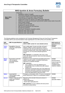 March 2014 - NHS Ayrshire and Arran.