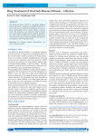 Drug Treatment of Oral Sub Mucous Fibrosis