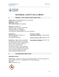 material safety data sheet - Boehringer Ingelheim Vetmedica