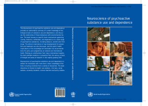 Neuroscience of psychoactive substance use and dependence