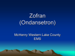 Zofran (Ondansetron)