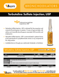 Terbutaline Sulfate Injection, USP