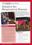 Inhalers for Respiratory Disease