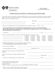 other health/dental coverage questionnaire